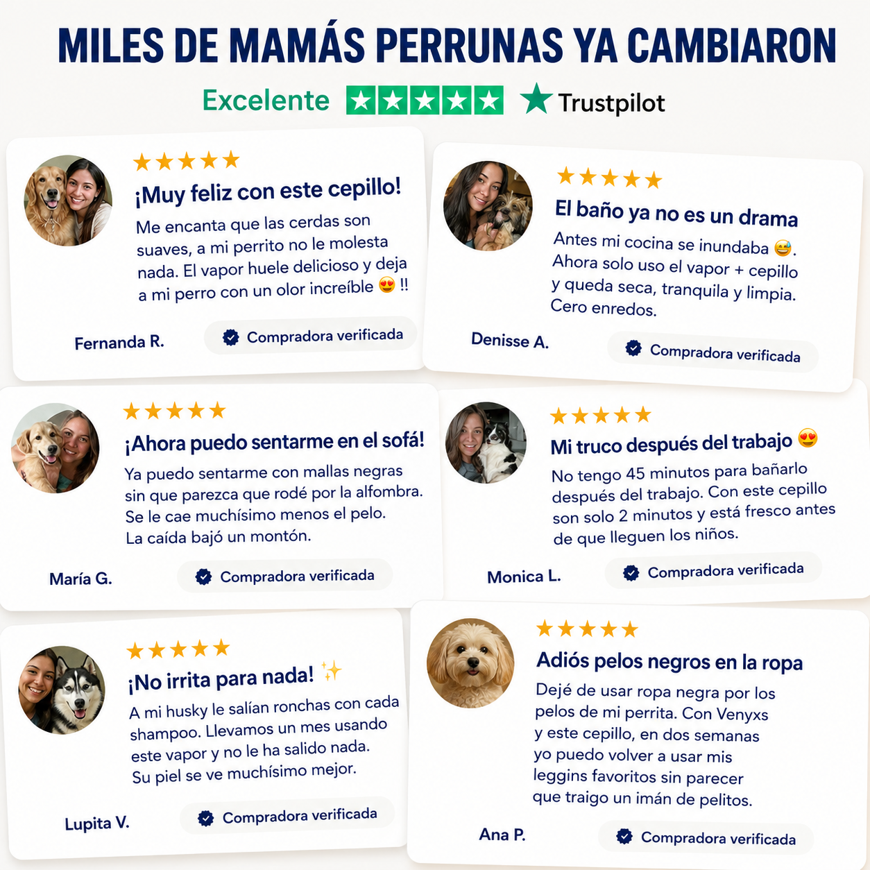 Venyxs FreshFur El baño rápido sin estrés para perros y gatos