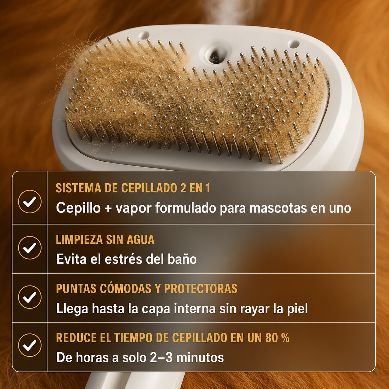 Venyxs FreshFur El baño rápido sin estrés para perros y gatos